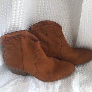 Charlotte Russe western style ankle boots